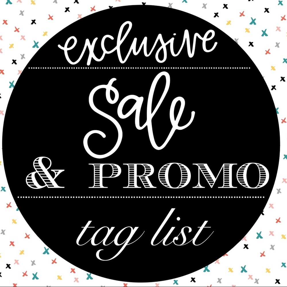 Sale & Promo Tag list